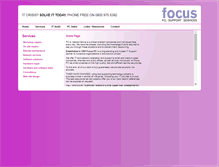 Tablet Screenshot of focuspc.co.uk